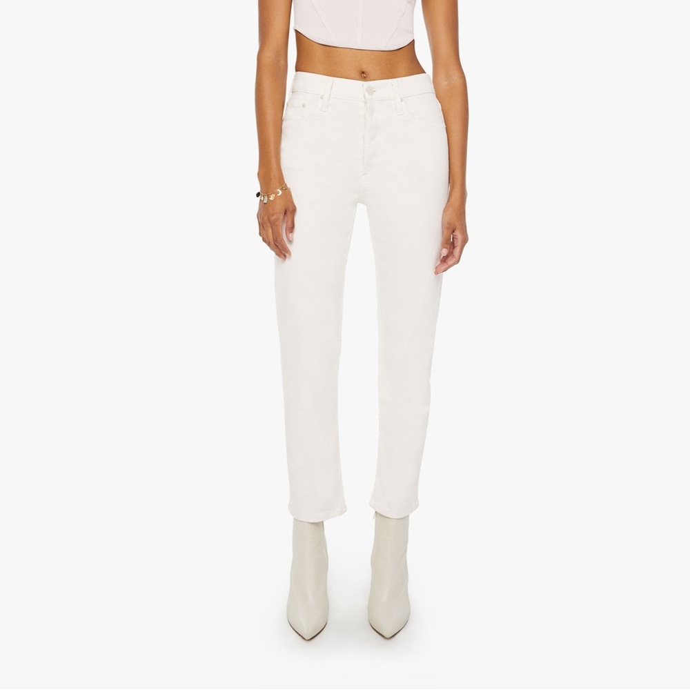 Mother Denim The Tomcat Ankle Cream Puffs
